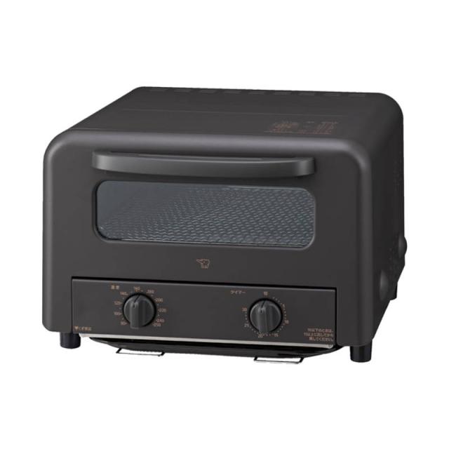 オーブントースター 4枚焼き 象印 外せる扉 広々庫内 温度調節 80-250度 EQ-HE30-TA ブラウン