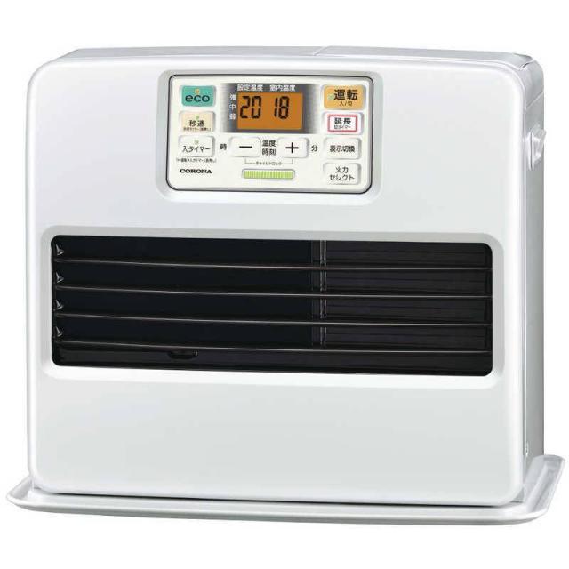 石油ファンヒーター 灯油 コロナ 木造12畳 最大17畳 大型液晶 エコ機能 STシリーズ FH-ST4625BY-W パールホワイト