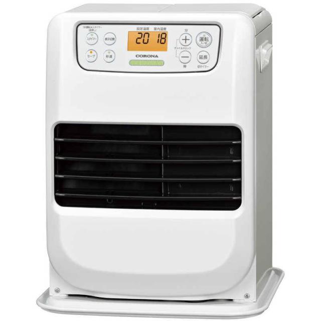 石油ファンヒーター 灯油 コロナ 木造7畳 最大9畳 小型 コンパクト miniシリーズ FH-M2525Y-W マットホワイト