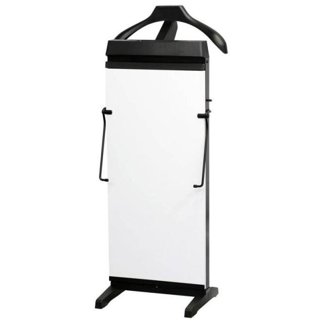 ズボンプレッサー 英国産 CORBY コルビー パンツプレス シワ伸ばし ジャケットハンガー付き ホワイト