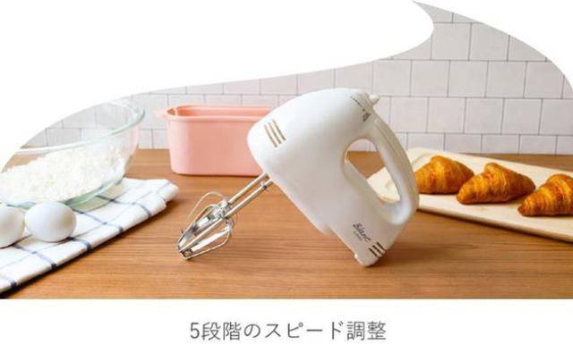 ハンドミキサー 電動 泡立て器 ドリテック 生クリーム お菓子作り