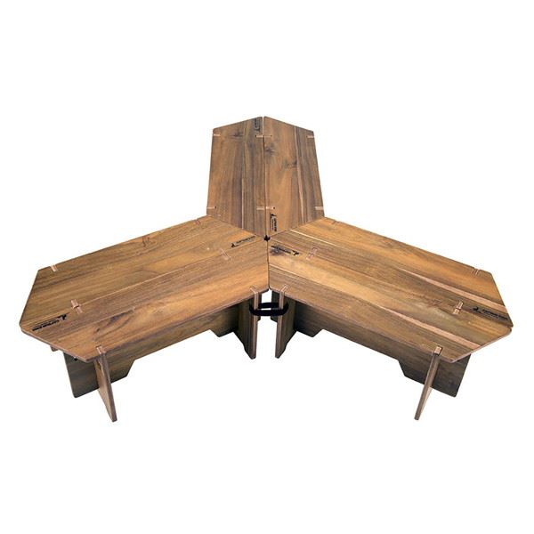 アウトドアテーブル ヘキサグリルテーブルセット 137 キャプテン