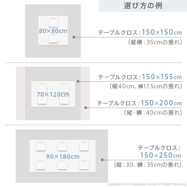 テーブルクロス 長方形 撥水加工 フランス製 バスティド 150x250cm プロバンス 花柄 ダイニング おしゃれ 洗える_7