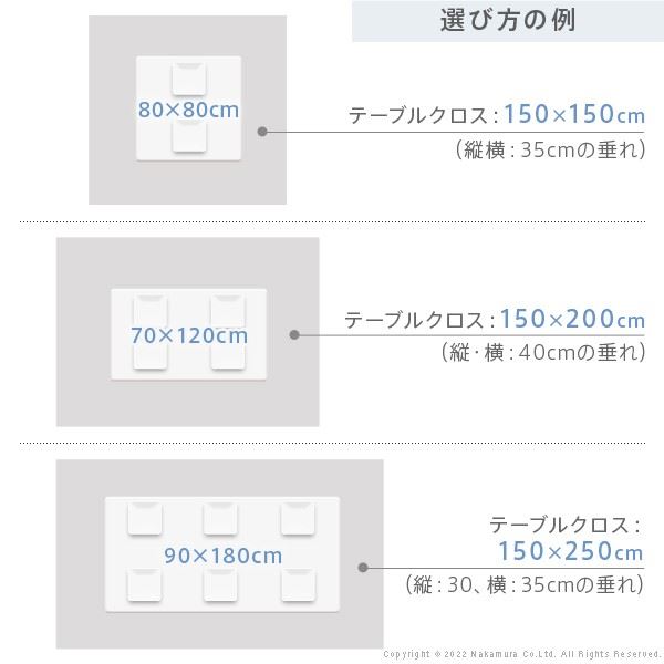 テーブルクロス 長方形 撥水加工 フランス製 トラディション 150x250cm プロバンス 花柄 ダイニング おしゃれ 洗える_7