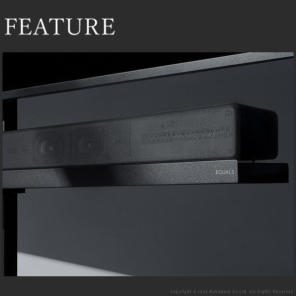 WALLインテリアテレビスタンドV4・PRO対応 サウンドバー棚板 LLサイズ 幅130cm スチール製 WALLオプションスピーカー用 シアターバー用 EQUALS イコールズ_6