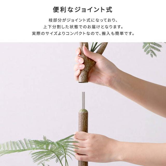 人工観葉植物 フェイクグリーン エバーフレッシュ Lサイズ 180cm おしゃれ インテリア 造花_6
