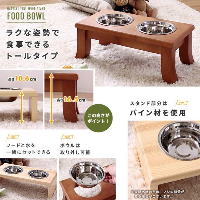 犬用ケージ ペット用ケージ Wancage+ Lサイズ 小型犬〜中型犬用 フードボウルセット(高さ10.6cm)_16