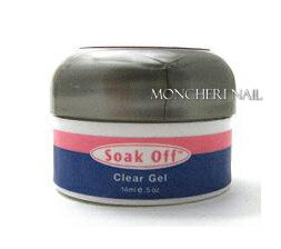 【送料無料】ibd(アイビーディー)　ソークオフジェルクリア　〔1/2oz〕