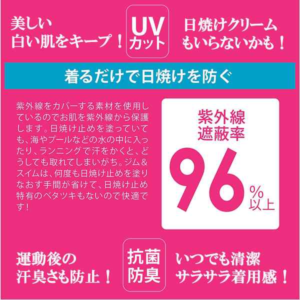 ケイトルーバージム&スイム2「UVガード＆シェイプ4点セット」(kateRuber レディース 部屋着 ジムウエア パーカー Tシャツ  ショートパンツ｜au PAY マーケット