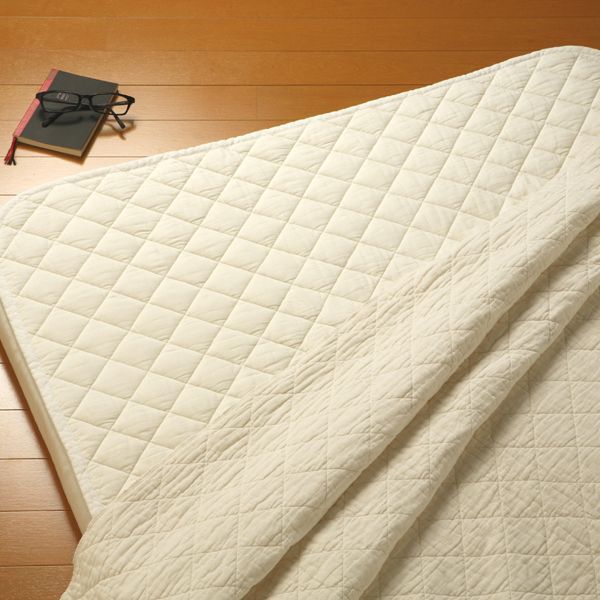 洗うほど、ふんわり「パシーマパットシーツ」シングルサイズ  (110×210cm 日本製 寝具 パットシーツ 敷きパット 赤ちゃん ５層構造)_1