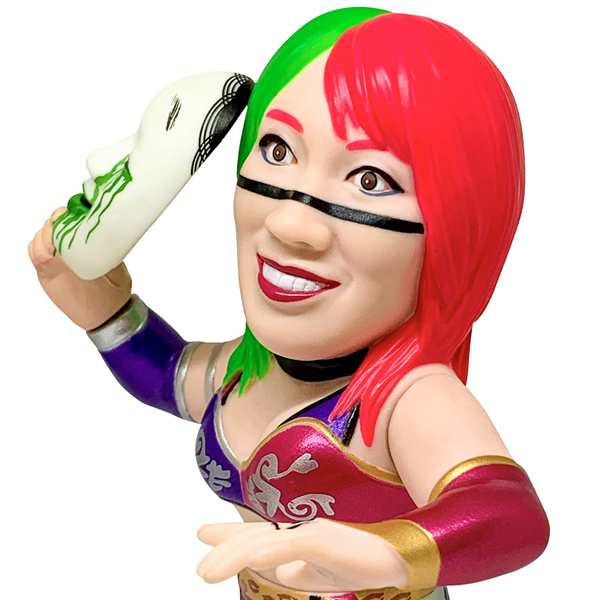 16dソフビコレクション WWE ASUKA-アスカ- (女子プロレス フィギュア The Empress Mask Ver. 孤高の反乱女子  アスカロック 女帝 ジュウロ｜au PAY マーケット