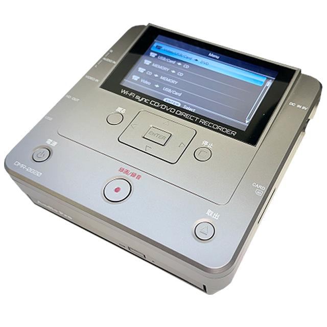 新品・未使用「動画再生カラー液晶プレーヤー」 パソコン不要 スマホ動画 CD DVD ダビング（パソコン要らず！録画