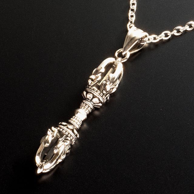 心の中の煩悩を打ち砕く法具。弘法大師「五鈷杵（ごこしょ）」SILVER925