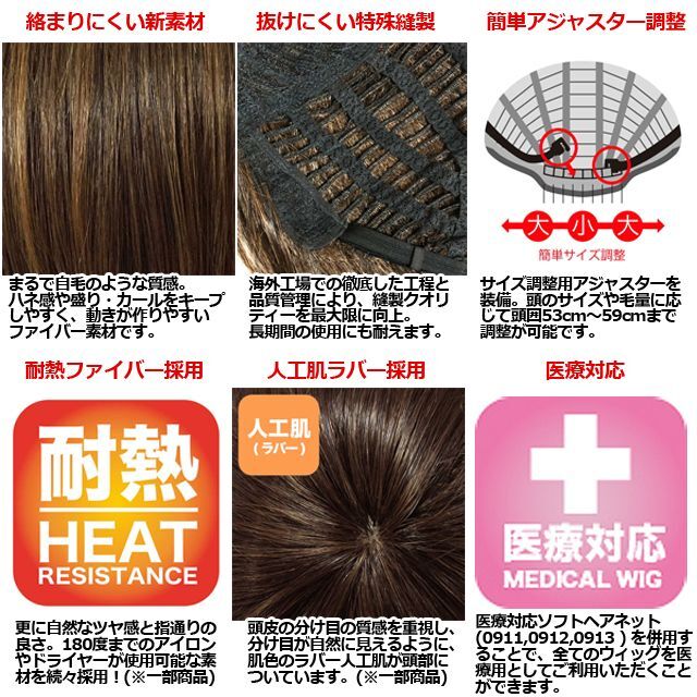 レディースウィッグ「スウィートクールショート (ショコラブラウン