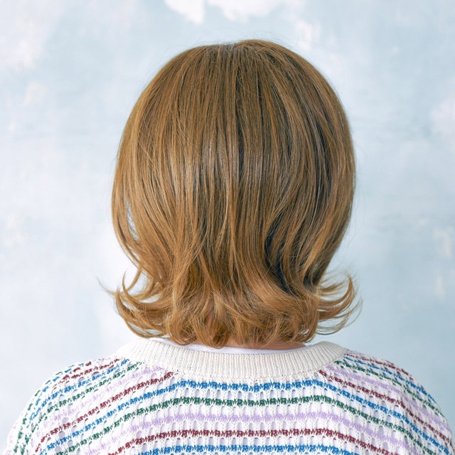 レディースウィッグ「フルードボブ (メープルベージュ