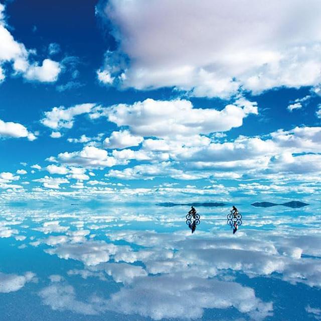 ジグソー世界の風景「ウユニ塩湖」フレームセット（300P）パズル
