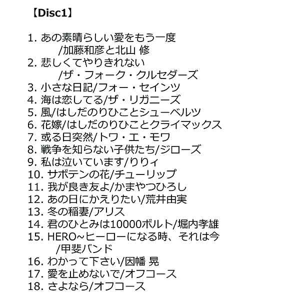 Cd 青春のフォーク大全集cd5枚組 送料無料 1960 70年代 名曲 90曲収録 昭和 吉田拓郎 かぐや姫 松山千春 海援隊 の通販はau Pay マーケット 株式会社ポニー