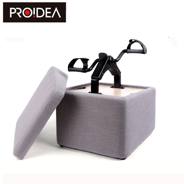 リビングでリラックス＆有酸素運動！PROIDEA[プロイデア]デジタルカウンター搭載オットマンバイク  (下腹 インナーマッスル お尻 脚)