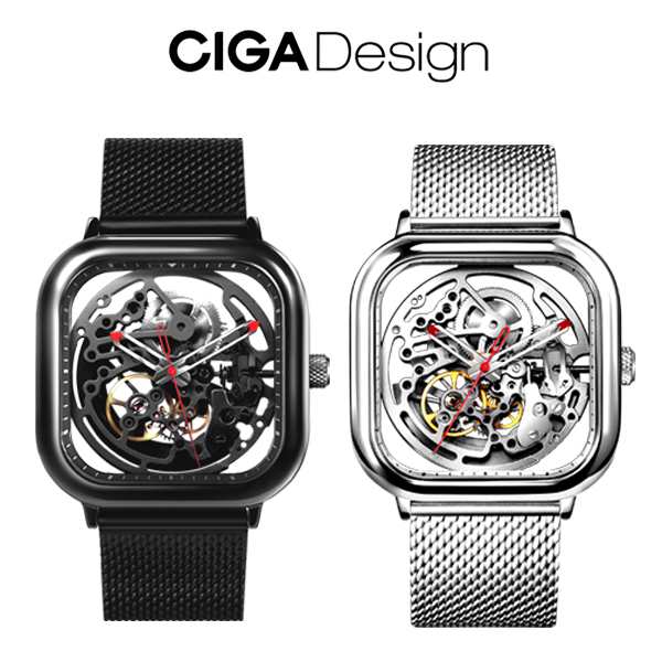 CIGA DESIGN 自動巻腕時計 機械式 レッド・ドットデザイン賞受賞モデル