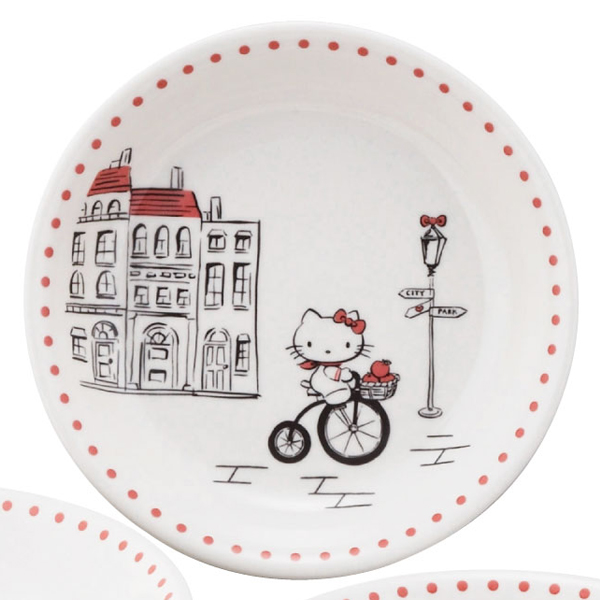 Hellokittyハローキティ ロンドンシリーズ パスタプレートセット 食器 お皿 プレート 4枚セット 陶器 レンジok の通販はau Pay マーケット 株式会社ポニー