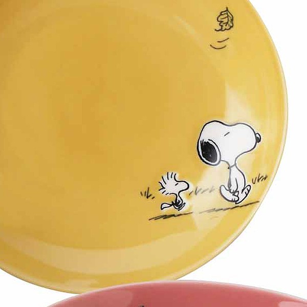 スヌーピー４カラーパスタプレートセット Snoopy パスタ皿4枚セット スヌーピーオフィシャル食器 直径22cm スヌーピー公式グッズ の通販はau Pay マーケット 株式会社ポニー