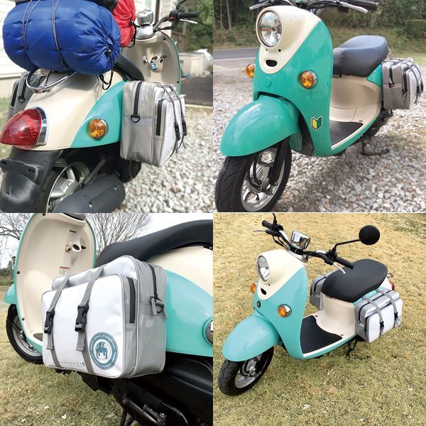 ゆるキャン△リンちゃんのサイドバッグ2個セット(アタッチメント付き)　YURUCAMP△ ツーリングバッグ ショルダーバッグ 志摩リン 原付バイク 鞄_6