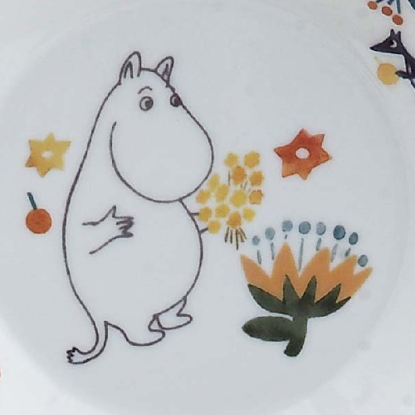 ムーミンハーバリウムプレートセット MOOMIN ムーミン食器 中皿4枚