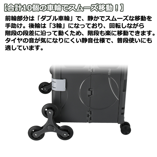 キャンプ アウトドア ＆フラットRANGER折り畳みコンテナカート小サイズ