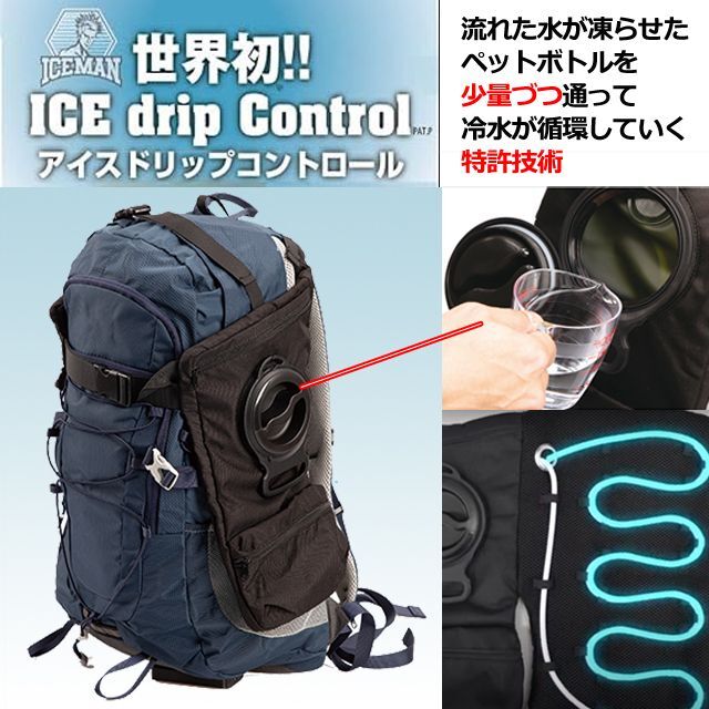 熱中症対策 暑さ対策 水冷服 水冷パーツ アイスマンプラス