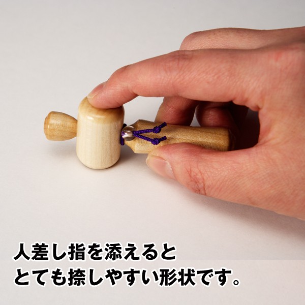 八方吉祥彫りオーダー「打出の小槌印鑑」（小槌/開運彫り/実印/銀行/印/認印/オーダーメイド,名入れ）_2