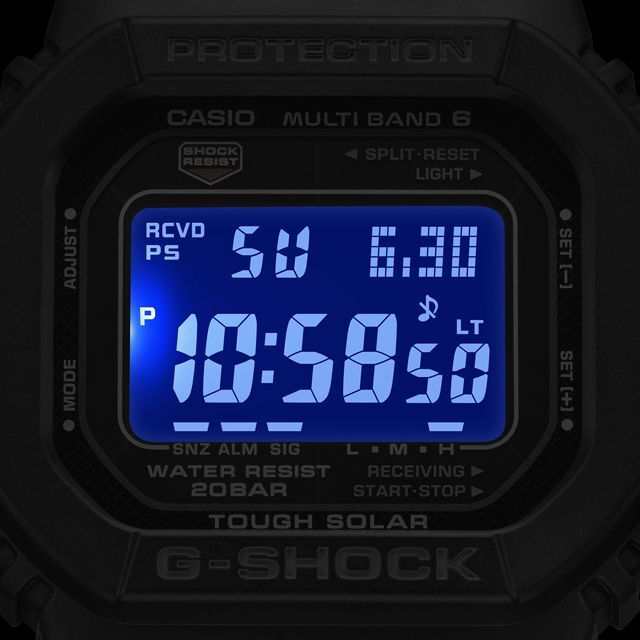 G-SHOCK 電波ソーラー デジタルウォッチ GW-M5610U-1BJF (カシオ