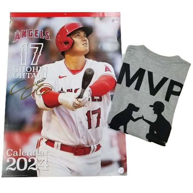 大谷翔平 2024 カレンダー - 記念グッズ