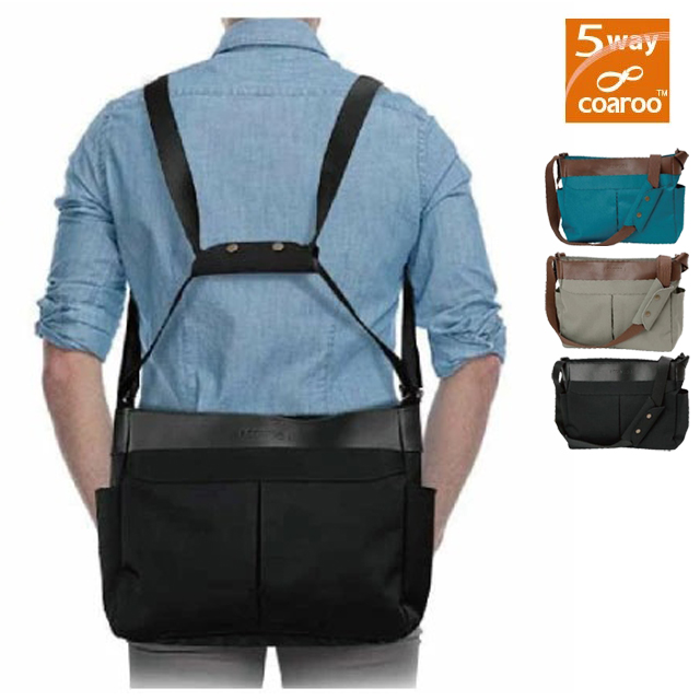 ベルトの付け替えなしで５パターン！「コアルーバッグ リブレックス」  (5通り 男女兼用 メンズ ショルダー リュック)