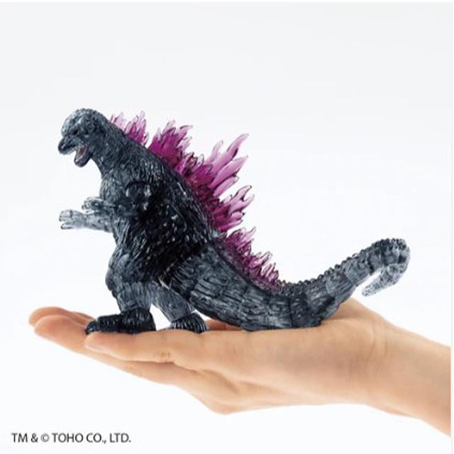 GODZILLA 立体パズル 透明パズル (クリスタルパズル ゴジラ 71ピース