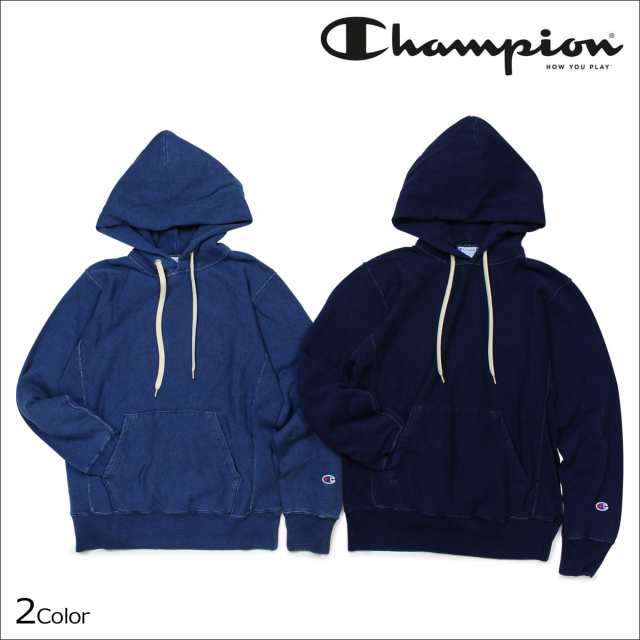 チャンピオン Champion パーカー リバースウィーブ スウェット プルオーバー メンズ REVERSE WEAVE PULLOVER HOOD  SWEAR SHIRTS ブルーの通販はau PAY マーケット - スニークオンラインショップ au PAY マーケット店