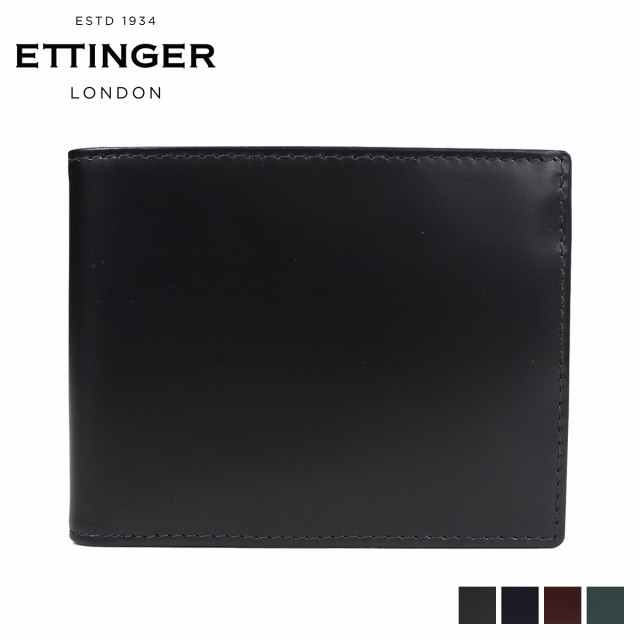 エッティンガー ETTINGER 財布 二つ折り メンズ BRIDLE BILLFOLD WITH