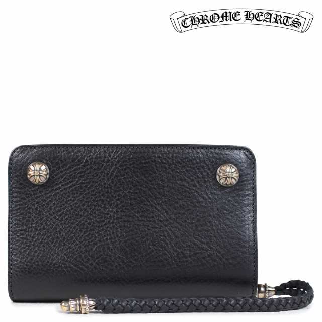 クロムハーツ Chrome Hearts 財布 長財布 メンズ ウォレット レザー 2 Zip With Strap Cross Button Heavy Leather Wallet ブラック 1の通販はau Pay マーケット スニークオンラインショップ Au Pay マーケット店