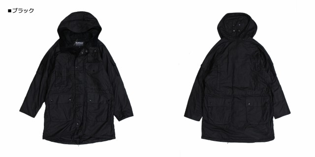 Barbour バブアー ジャケット ワックス アウター メンズ ジップ パーカー ZIP PARKA ブラック MWX1439