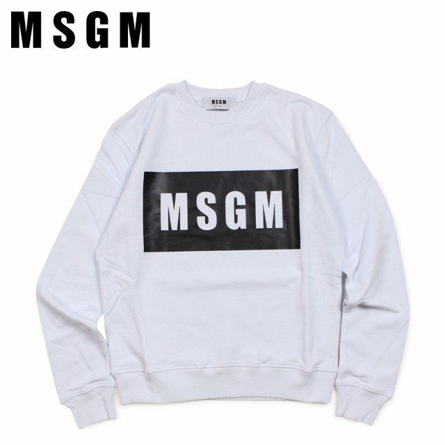 MSGM エムエスジーエム トレーナー スウェット レディース BOX LOGO