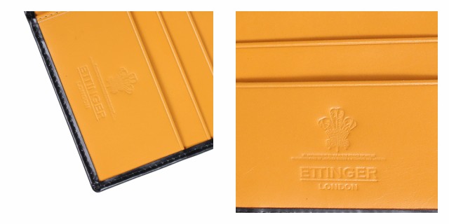 エッティンガー ETTINGER 財布 長財布 メンズ レザー COAT WALLET WITH CARD CASE ブラック ネイビー ブラウン  グリーン 黒 BH806