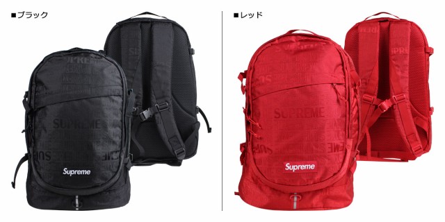 SUPREME Backpack リュック ブラック 黒 メンズ レディース