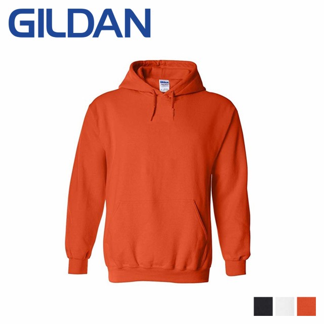 ギルダン Gildan パーカー プルオーバー スウェット メンズ Eavy Blend 8 0 Oz Hooded Sweatshirt ブラック ホワイト オレンジ 黒 白 185の通販はau Pay マーケット スニークオンラインショップ Au Pay マーケット店