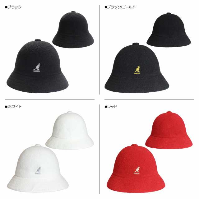 カンゴール Kangol ハット キャップ 帽子 バケットハット メンズ レディース Bermuda Casual ブラック ホワイト レッド 黒 白 の通販はau Pay マーケット スニークオンラインショップ Au Pay マーケット店