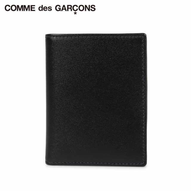 コムデギャルソン COMME des GARCONS 財布 二つ折り メンズ レディース 本革 CLASSIC WALLET ブラック 黒  SA0641｜au PAY マーケット