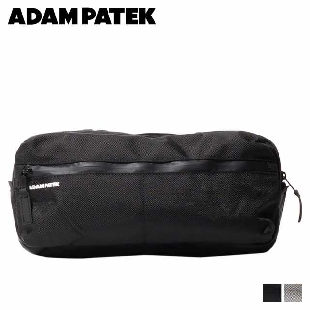 アダムパテック ADAM PATEK バッグ ウエストバッグ ボディバッグ メンズ レディース PEARL FANNY PACK ブラック グレー 黒  AMPK-B041｜au PAY マーケット