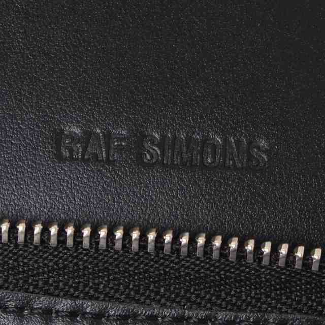 RAF SIMONS Big zipperd wallet ラフシモンズ レザー目立った汚れなどなし