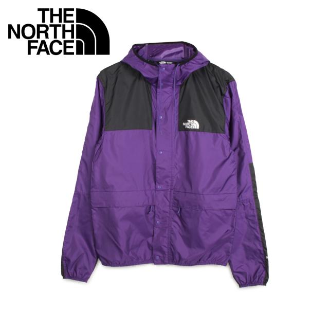purple north face jacket mens