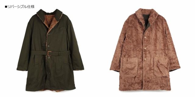 エンジニアド ガーメンツ ENGINEERED GARMENTS コート アウター メンズ リバーシブル SHAWL COLLAR REVERSIBLE  COAT オリーブ 19FD019の通販はau PAY マーケット - スニークオンラインショップ au PAY マーケット店 | au PAY  マーケット－通販サイト