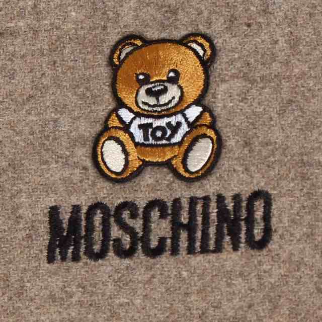 モスキーノ MOSCHINO マフラー レディース メンズ MUFFLER チャコール