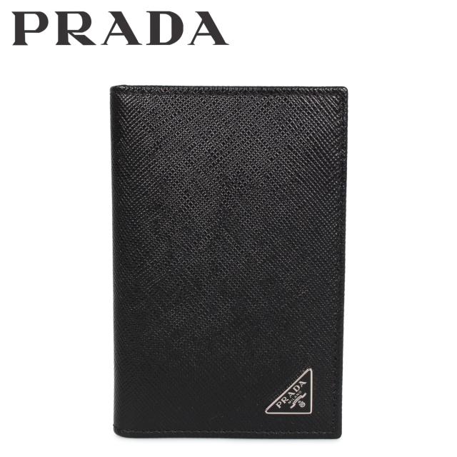 プラダ Prada パスケース カードケース Id 定期入れ サフィアーノ メンズ Saffiano Triangolo ブラック 黒 2mc101 Qhhの通販はau Pay マーケット スニークオンラインショップ Au Pay マーケット店